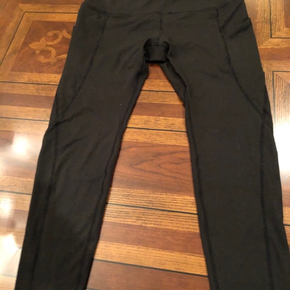 ODODOS black leggings, side pockets, size Large - Picture 2 of 4